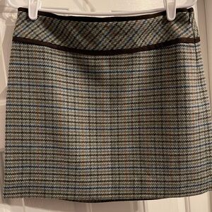 The Limited Outback Red Collection Size 2 Tweed Mini Skirt